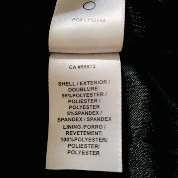 LAUNDRY by Design Black Cowl Neck Drape Dress Women's Lined Sequins Dress - Picture 14 of 14